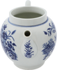 FIRST PERIOD WORCESTER TEA POT - The History Gift Store