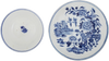 ENGLISH WORCESTER PORCELAIN TEA BOWL AND UNDER BOWL, DR. WALL PERIOD, C.1770-83 - The History Gift Store