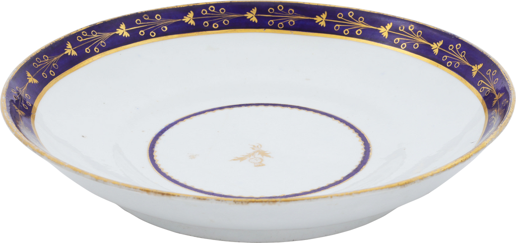 SCOTTISH PRIDE! WORCESTER BOWL, C.1790 - The History Gift Store