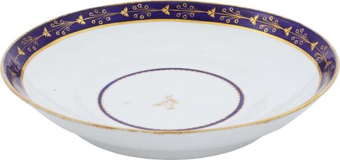 SCOTTISH PRIDE! WORCESTER BOWL, C.1790 - The History Gift Store