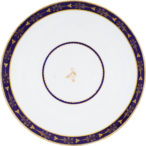 SCOTTISH PRIDE! WORCESTER BOWL, C.1790 - The History Gift Store