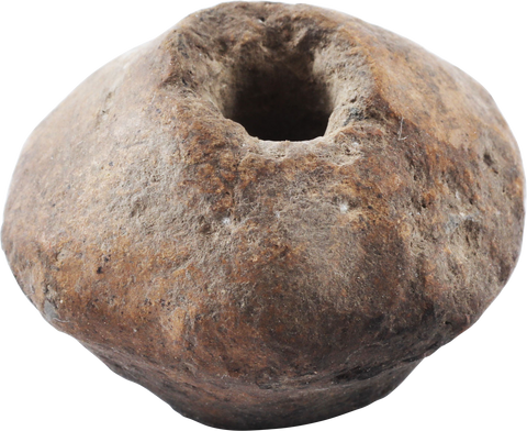 EGYPTIAN SPINDLE WHORL, EARLY DYNASTIC PERIOD - The History Gift Store