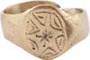 MEDIEVAL MYSTIC RING, 12th-14th CENTURY, SIZE 10 - The History Gift Store