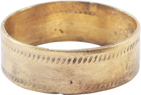 FINE VIKING WEDDING RING, SIZE 7 ½ - The History Gift Store