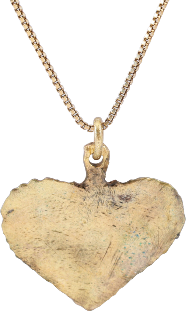 VIKING HEART PENDANT NECKLACE, C.950-1050 AD - The History Gift Store