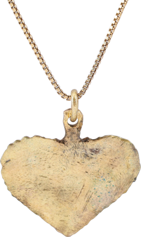 VIKING HEART PENDANT NECKLACE, C.950-1050 AD - The History Gift Store