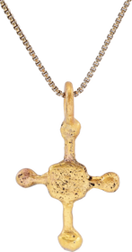 EUROPEAN CONVERT’S CROSS NECKLACE, 9th-10th CENTURY - The History Gift Store