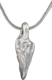 ROMAN ARROWHEAD PENDANT NECKLACE, C.100 BC - Fagan Arms