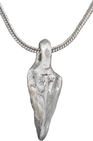 ROMAN ARROWHEAD PENDANT NECKLACE, C.100 BC - Fagan Arms