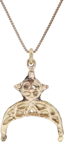 FINE VIKING LUNAR PENDANT NECKLACE, 9TH-10TH CENTURY AD - Fagan Arms