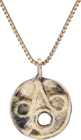 VIKING LUNAR PENDANT, C.900-1000 AD - The History Gift Store