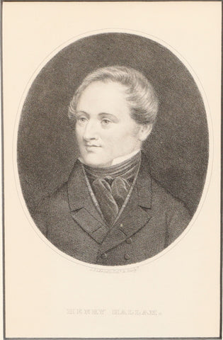 ORIGINAL ENGLISH LITHOGRAPH 1875 HENRY HALLAM (1777-1859) - Fagan Arms