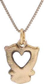 VIKING HEART PENDANT, 11TH CENTURY AD - Fagan Arms