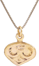 ANCIENT VIKING HEART PENDANT NECKLACE, 866-1067 AD - Fagan Arms