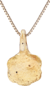 ROMAN WHEEL OF FORTUNE AMULET NECKLACE, 200-550 AD - Fagan Arms