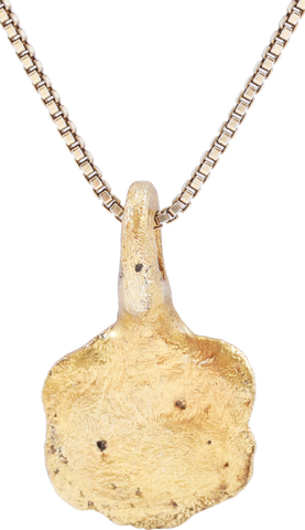 ROMAN WHEEL OF FORTUNE AMULET NECKLACE, 200-550 AD - Fagan Arms