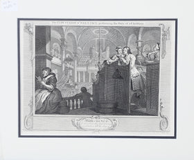 William Hogarth’s The INDUSTRIOUS PRENTICE Performing the Duty of a Christian - The History Gift Store