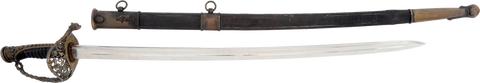 FINE FRENCH NAVAL OFFICER’S SWORD - The History Gift Store