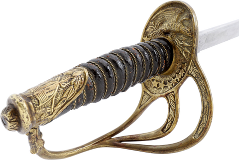 1872 CAVALRY OFFICER'S SWORD - The History Gift Store