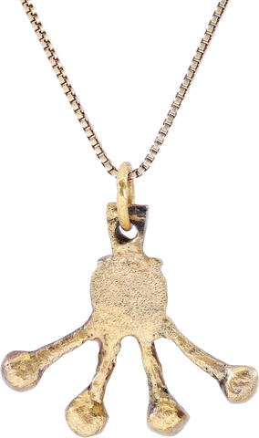 ROMAN WHEEL OF FORTUNE AMULET NECKLACE, 3RD-5TH CENTURY AD - The History Gift Store