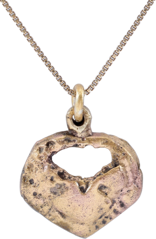 VIKING HEART PENDANT NECKLACE, 950-1050 AD - Fagan Arms