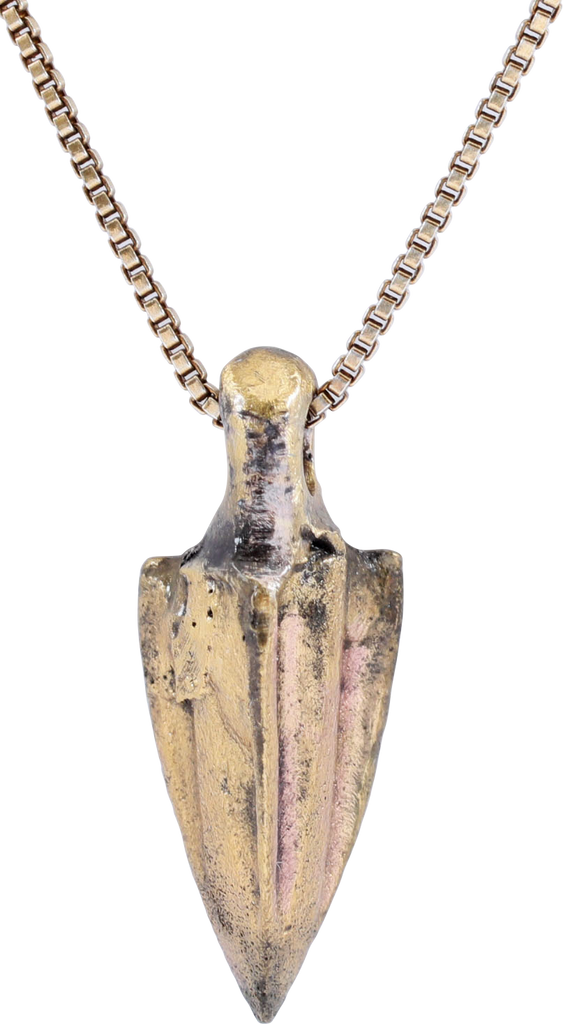 ROMAN ARROWHEAD PENDANT NECKLACE, C.100 BC - Fagan Arms