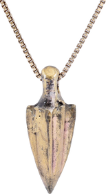 ROMAN ARROWHEAD PENDANT NECKLACE, C.100 BC - Fagan Arms