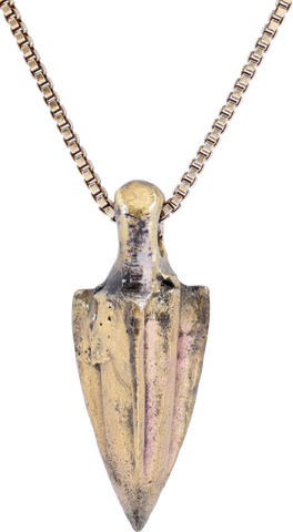 ROMAN ARROWHEAD PENDANT NECKLACE, C.100 BC - Fagan Arms