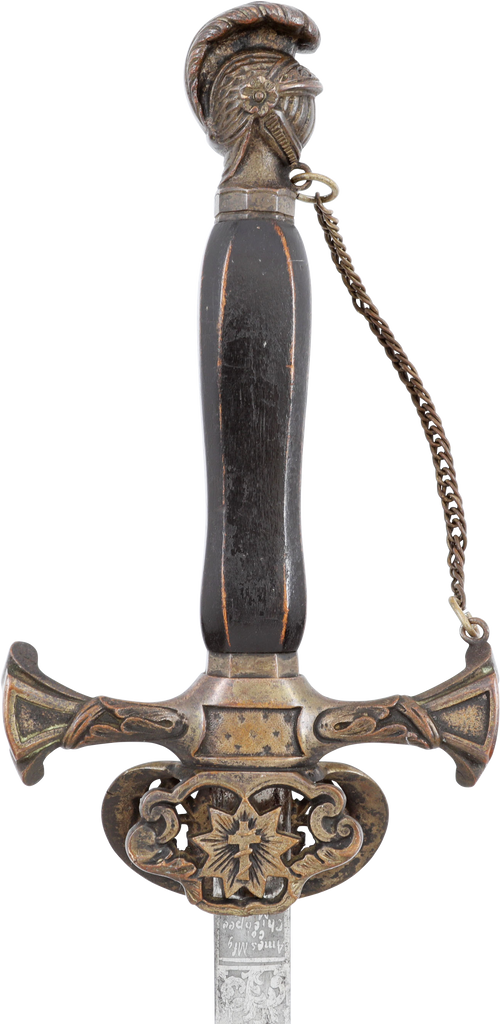 RARE VARIATION KNIGHT’S TEMPLAR SWORD, 19TH CENTURY - The History Gift Store