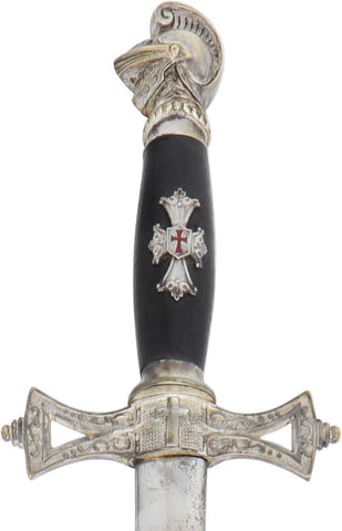 FINE KNIGHTS TEMPLAR SWORD LATE 19TH CENTURY - The History Gift Store