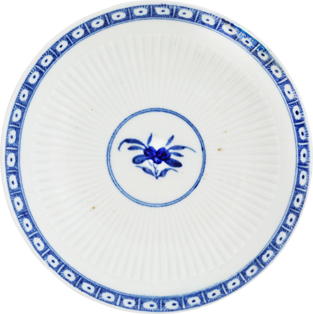 WORCESTER EXPORT UNDER BOWL OR SAUCER, C.1785 - Fagan Arms