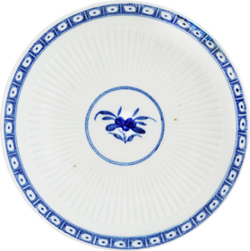 WORCESTER EXPORT UNDER BOWL OR SAUCER, C.1785 - Fagan Arms