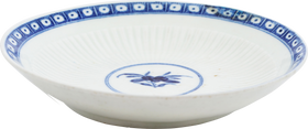 WORCESTER EXPORT UNDER BOWL OR SAUCER, C.1785 - Fagan Arms