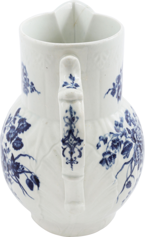FIRST PERIOD WORCESTER PITCHER/JUG 1755-83 - Fagan Arms