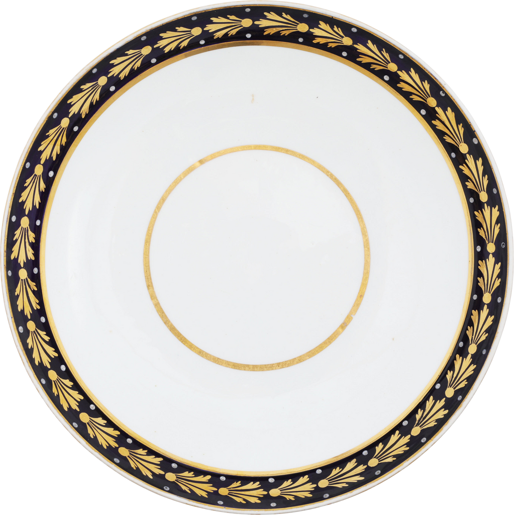 DERBY (ENGLISH) PORCELAIN DISH OR SHALLOW BOWL, C.1810 - Fagan Arms