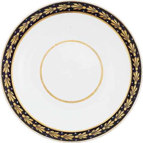 DERBY (ENGLISH) PORCELAIN DISH OR SHALLOW BOWL, C.1810 - Fagan Arms