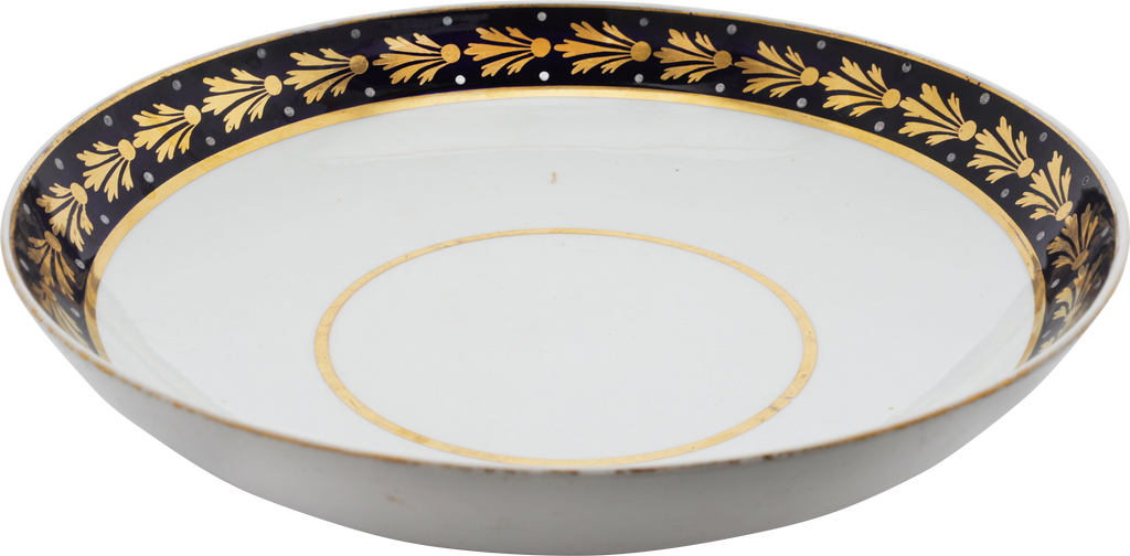 DERBY (ENGLISH) PORCELAIN DISH OR SHALLOW BOWL, C.1810 - Fagan Arms