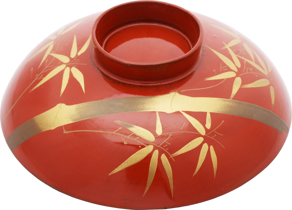 JAPANESE LACQUERED BOWL OWAN, MEIJI PERIOD, 1867-1912 - The History Gift Store