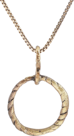 FINE VIKING BEARD RING NECKLACE, 9TH-11TH CENTURY - Fagan Arms