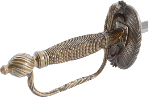 RARE VARIATION 18TH CENTURY SPANISH OFFICER’S SWORD - The History Gift Store