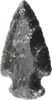 FINE PRE-COLUMBIAN OBSIDIAN ARROWHEAD - The History Gift Store