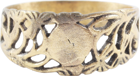 EASTERN EUROPEAN WEDDING RING, 19TH CENTURY, SIZE 9 1/2 - The History Gift Store