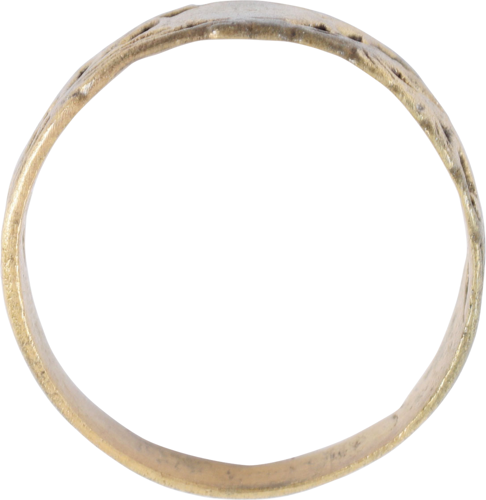 EASTERN EUROPEAN WEDDING RING, 19TH CENTURY, SIZE 9 1/2 - The History Gift Store