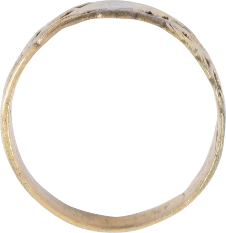 EASTERN EUROPEAN WEDDING RING, 19TH CENTURY, SIZE 9 1/2 - The History Gift Store