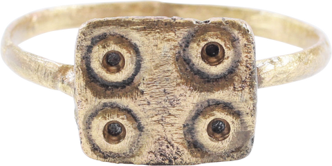 MEDIEVAL ANGLO-SAXON (ENGLISH) RING, 9th-10th CENTURY AD, SIZE 9 1/2 - The History Gift Store