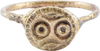 ROMAN EVIL EYE MYSTICAL RING, 1ST-3RD C.AD, SIZE 10 - The History Gift Store