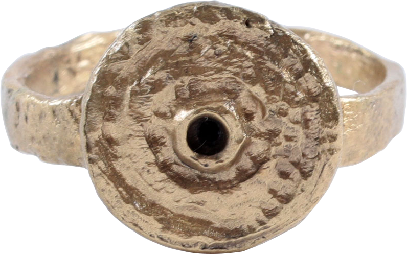 ROMAN EVIL EYE RING, 1ST-3RD CENTURY AD, SIZE 9 ¼ - The History Gift Store