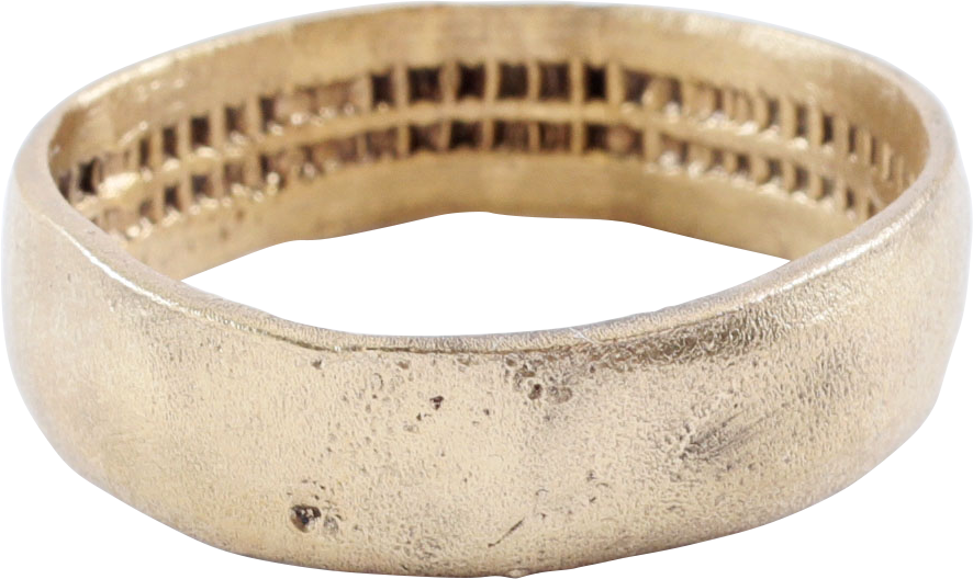 RARE VARIATION VIKING WEDDING RING, SIZE 10 ½ - The History Gift Store