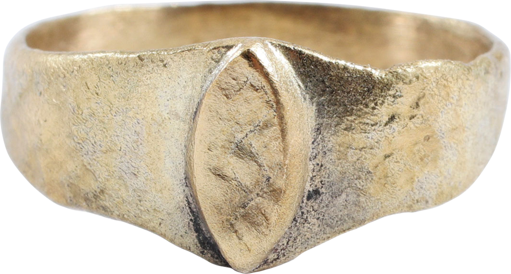 LATE MEDIEVAL WOMAN'S FASHION RING, SIZE 7 ¾ - The History Gift Store