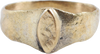 LATE MEDIEVAL WOMAN'S FASHION RING, SIZE 7 ¾ - The History Gift Store